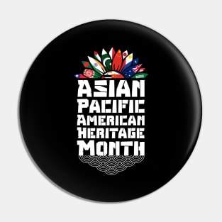 Aapi-Asian Pacific American Heritage Month Pin