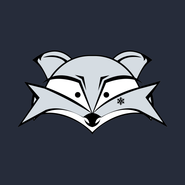 Arctic Mr. Fox by RadzInk