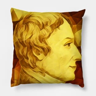 Anders Gustaf Ekeberg Golden Portrait | Anders Gustaf Ekeberg Artwork 9 Pillow