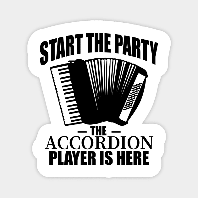 accordion Magnet by SpaceImagination