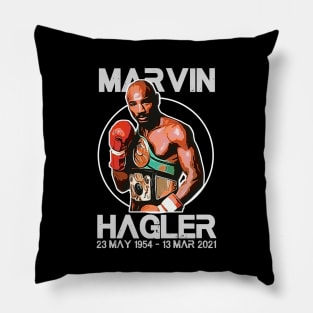 Marvin Hagler Legend Pillow