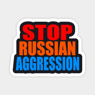 Stop Russian aggression Magnet