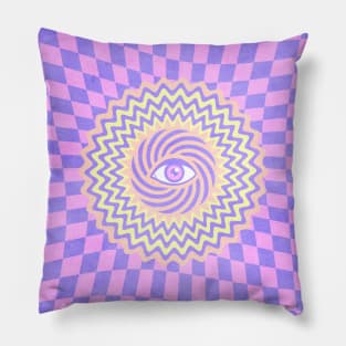 Hypnotic eye. Pillow