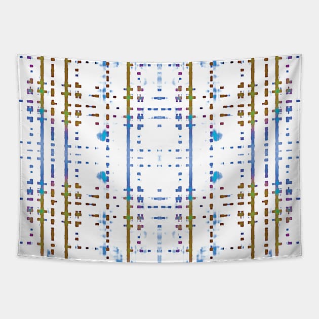 Deconstructed Plaid Tapestry by PSCSCo