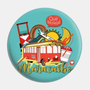 Collage Maracaibo Pin