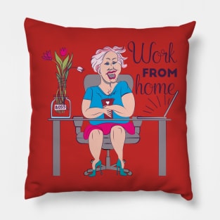 Freelance work from home Pillow