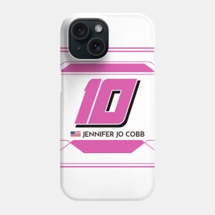 Jennifer Jo Cobb #10 2023 NASCAR Design Phone Case
