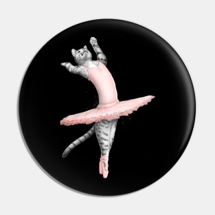 Ballerina Cat Pin