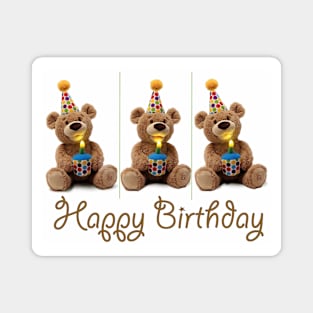 Birthday Bears Magnet