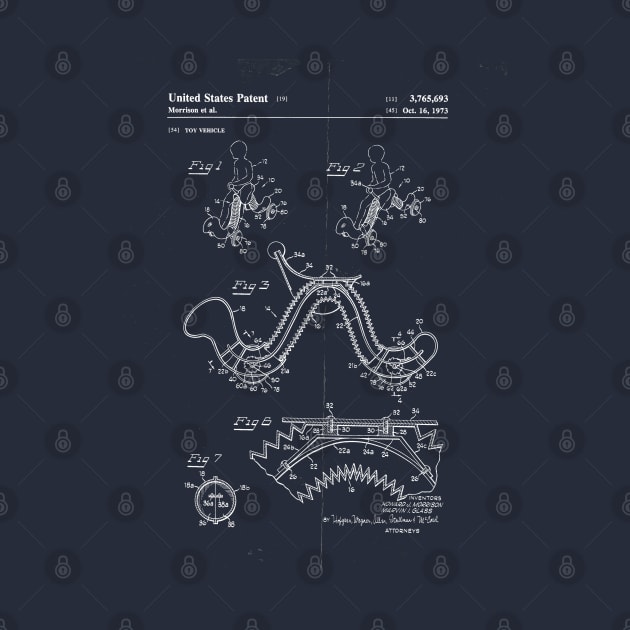 Inchworm | Patent Drawing by Rad Love