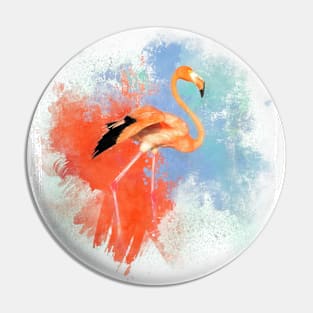 Go Funky Flamingo Pin