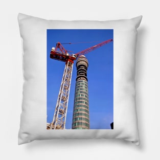 BT Post Office Tower Fitzrovia London Pillow