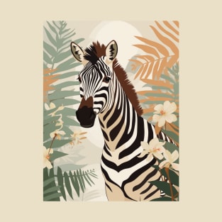 Zebra in the Jungle T-Shirt