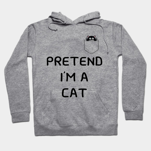 Pretend I M A Cat Funny Easy Lazy Simple Halloween Costume Cat In