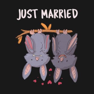 Just Married Bats! T-Shirt