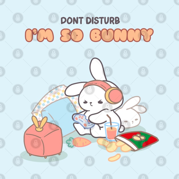 Ready for Bunny Gaming Fun: 'Don't Disturb, I'm So Bunny! by LoppiTokki