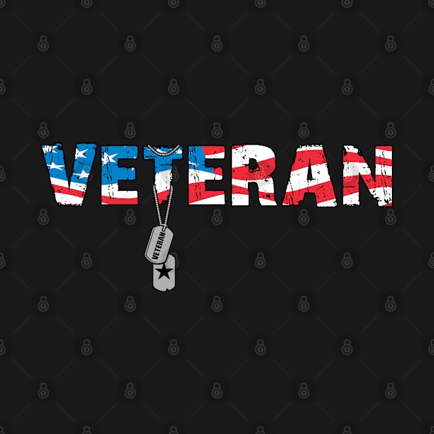 Veteran US Flag by BoneheadGraphix