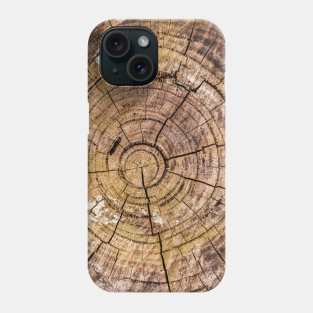 Tree Rings From Forest Harvest Phone Case