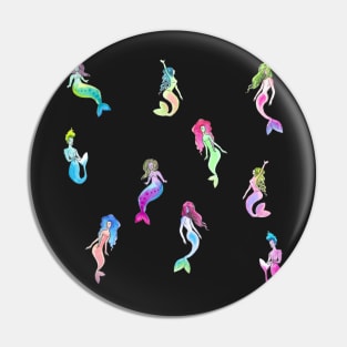 Mer-People Party Pin