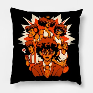 Black Power Pillow