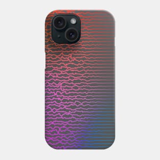 Pulsating waves Phone Case