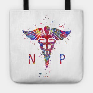 Nurse practitioner caduceus Tote