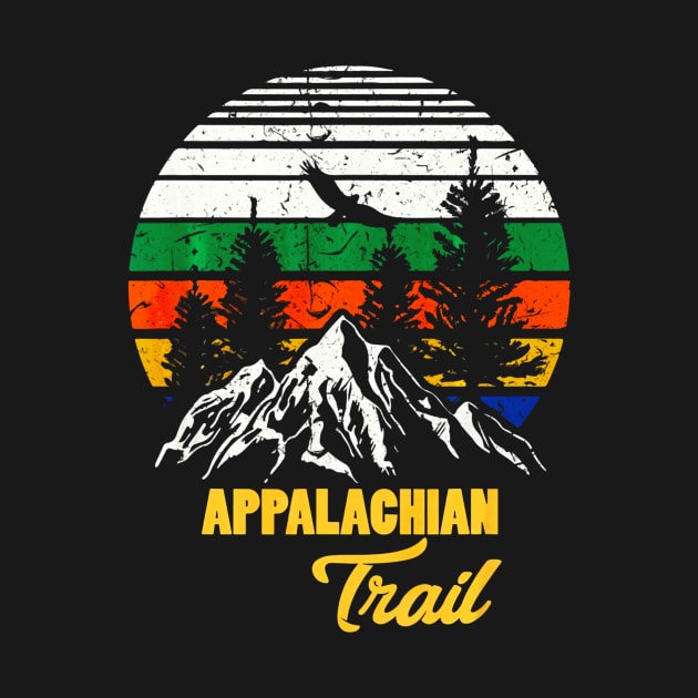 Appalachian Trail Shirt Vintage Hiking Mountain Gift hiker by Jipan