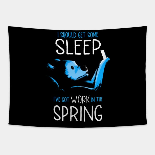 Insomnia - Insomniac should get some sleep Tapestry by aaronsartroom