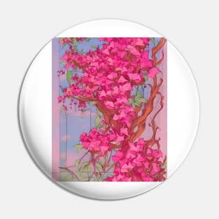 Bougainvillea Garden Pin