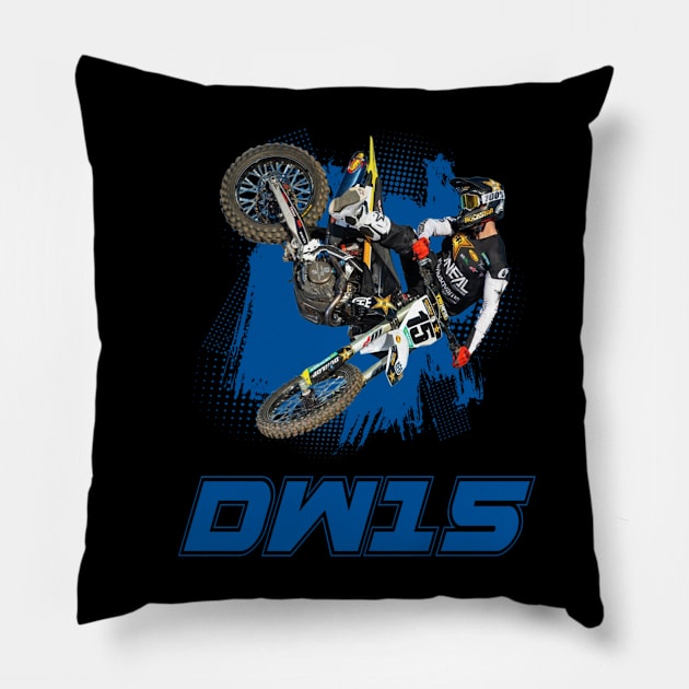 Dean Wilson DW15 Pillow by lavonneroberson