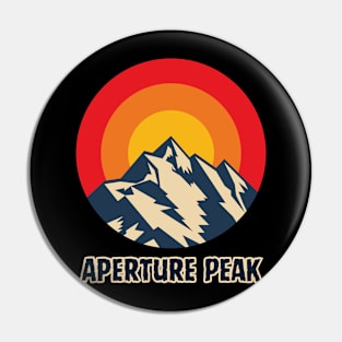 Aperture Peak Pin