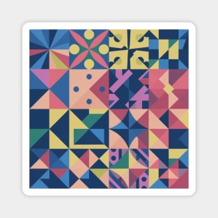 Geometric design Magnet