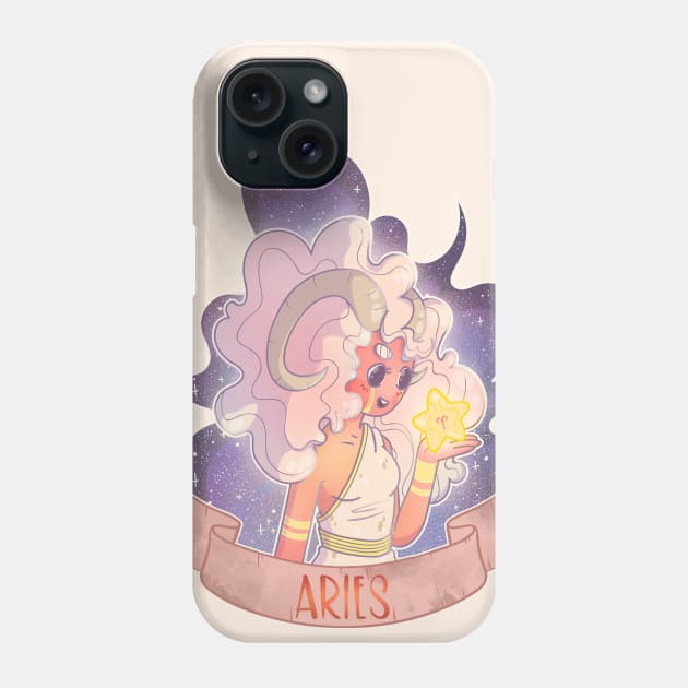 Aries Phone Case by Meeko_Art