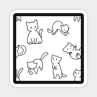 Kitties!! Magnet