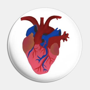 Anatomical Heart Pin