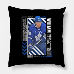 William Nylander Paper Version 10 Pillow