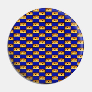 Supernova - Orange-Yellow Pattern Pin