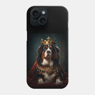 Stalwart Bernese Mountain Dog - Medieval Swiss King Phone Case