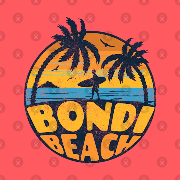 Bondi Beach Vintage Distressed by Speshly