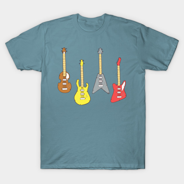 Discover Bass Guitar 08 - Bass Guitar - T-Shirt