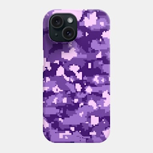 Purple Digital Camouflage Phone Case