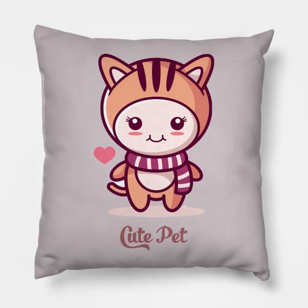 Cute pet lover Pillow by This is store