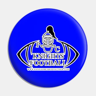 Knights Football Logo Pin