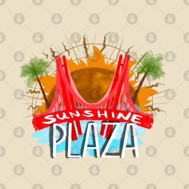 Sunshine Plaza Logo by zipadeelady