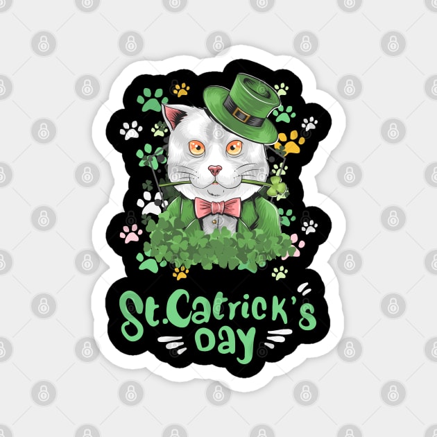 Saint Patrick's Catrick's Day Magnet by The WYLD Tribe