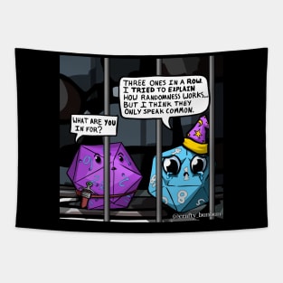 Dice Jail Tapestry