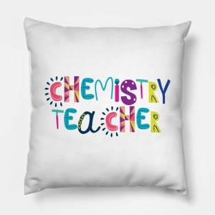 Cute Chemistry Teacher Gift Idea Back to School Pillow