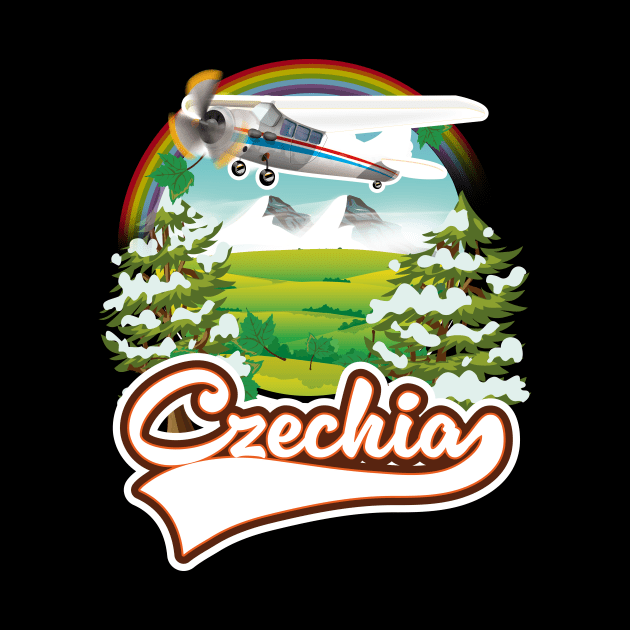 Czechia travel logo by nickemporium1