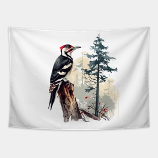 Woodpecker Tapestry