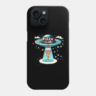 Funny Pizza Ufo, Pizza Club Phone Case